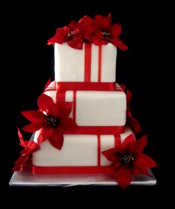Torte nuziali per matrimonio a Natale