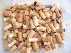 Barca di sughero per bambini