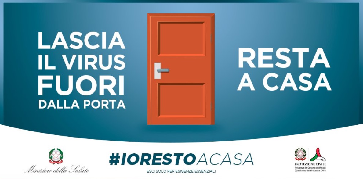 Coronavirus, #iorestoacasa: cosa fare e non fare fino al 3 aprile