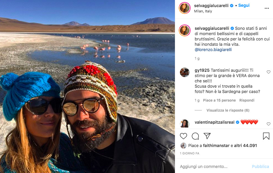 Selvaggia Lucarelli, a sorpresa, si svela dolce e romantica
