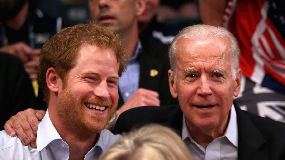Il principe Harry amico intimo di Joe Biden?