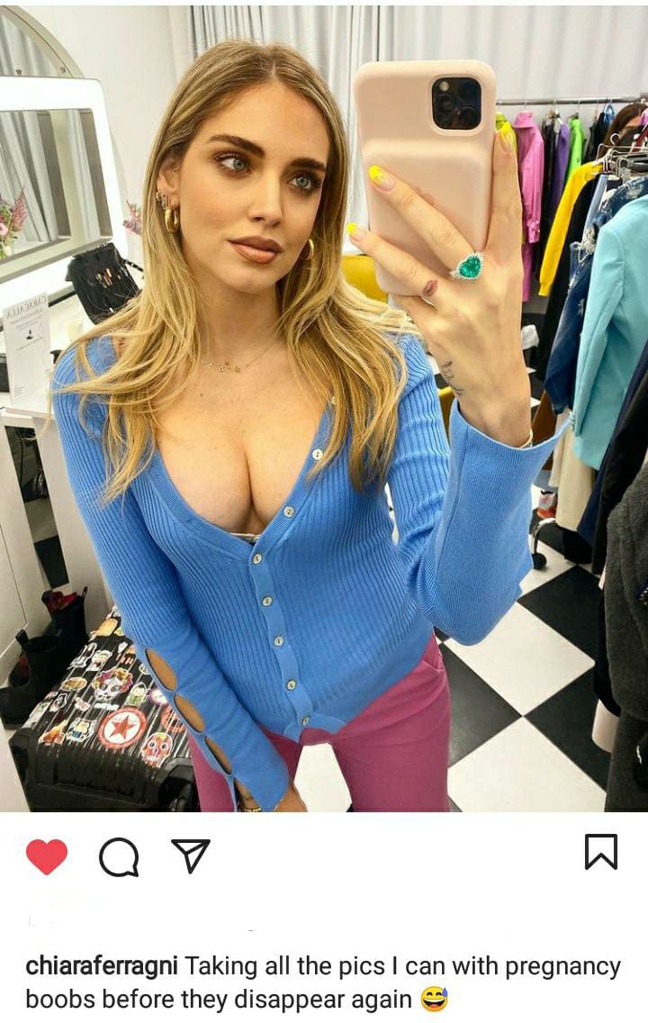 Chiara Ferragni: la figlia la rende super provocante