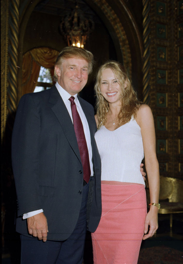 Trump &amp; Knauss At Mar-A-Lago