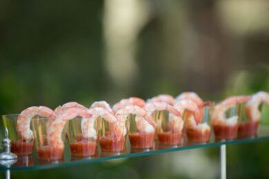Cocktail di gamberetti in salsa rosa