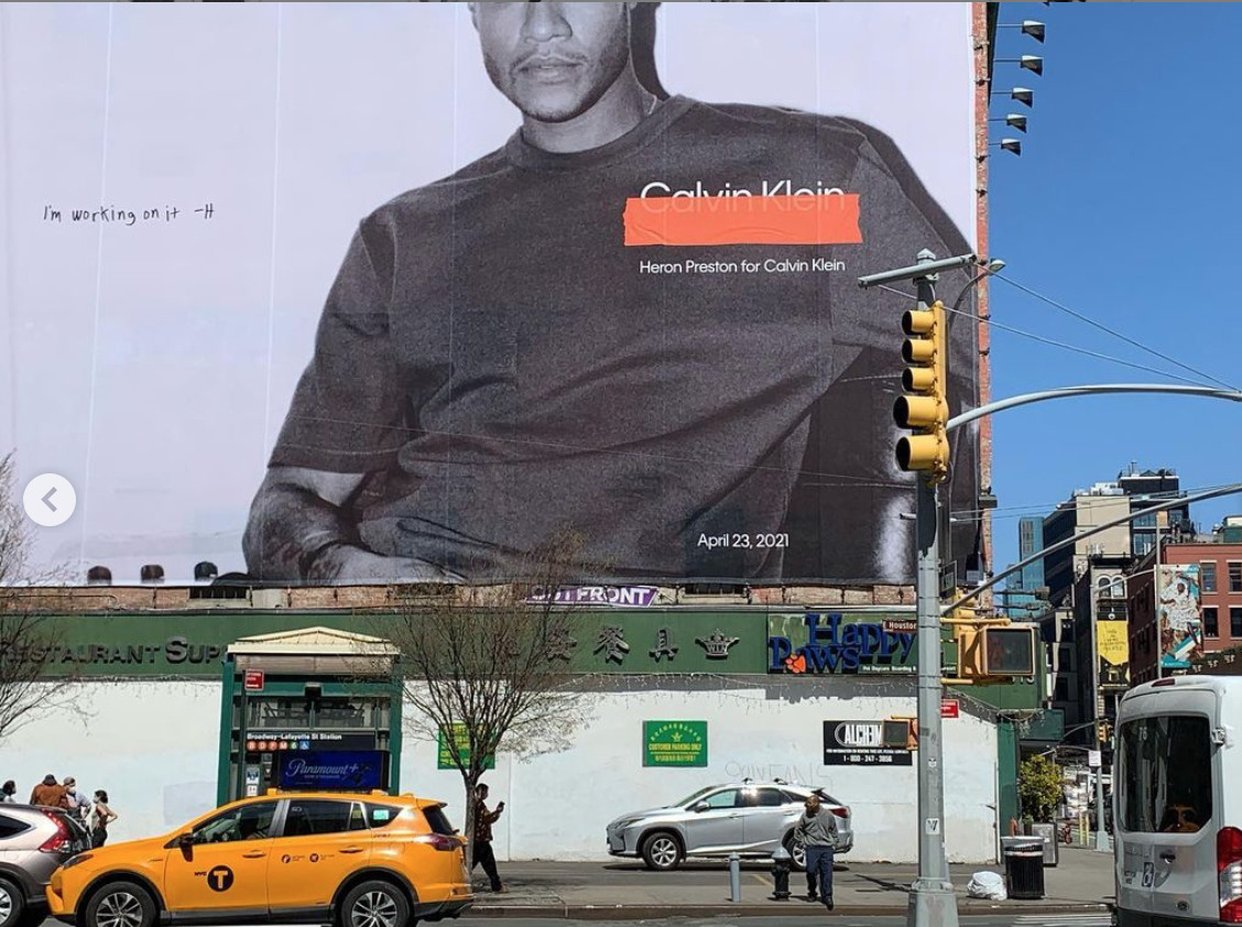 Calvin Klein e Heron Preston: collaborazione segreta
