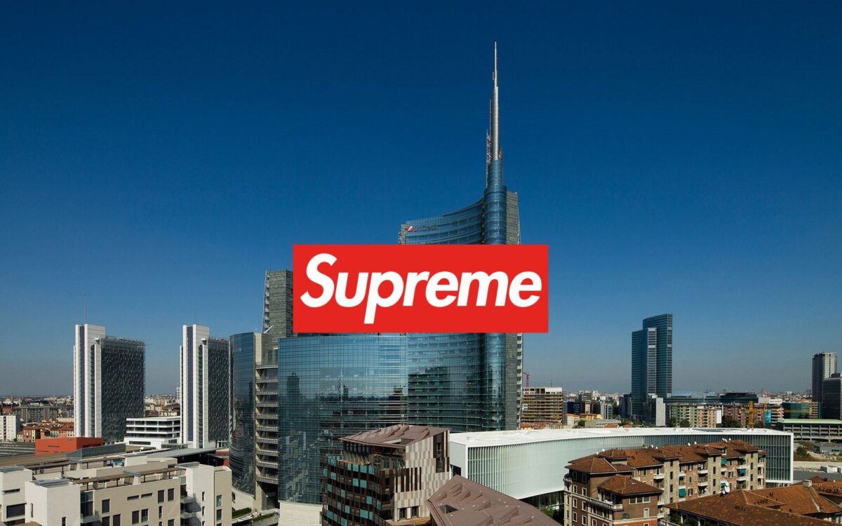Supreme: nuova t-shirt dedicata a Milano
