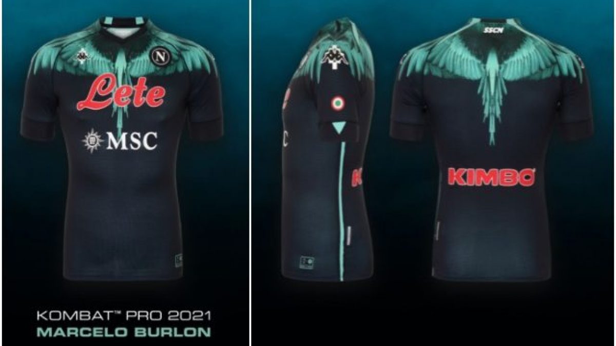 Marcelo Burlon firma le nuove divise del Napoli
