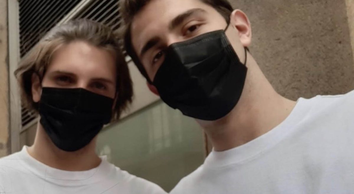 Tommaso Zorzi e Tommaso Stanzani insieme a Bologna