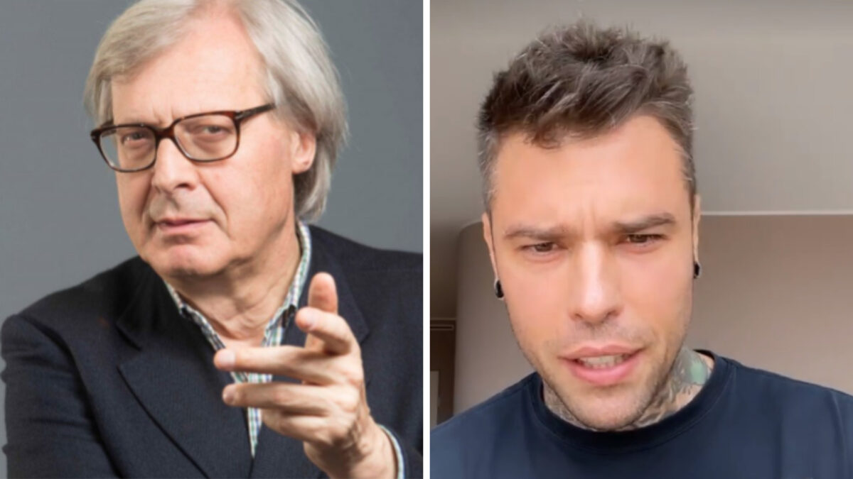 Vittorio Sgarbi contro Fedez? Il rapper: “E’ ossessionato da me!”