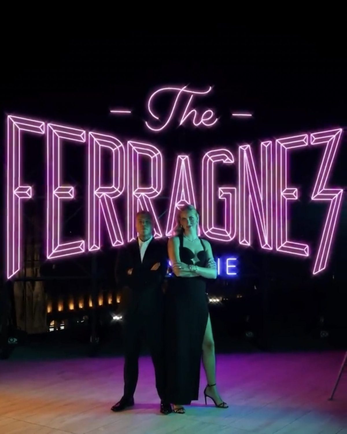 The Ferragnez a Madrid per la première