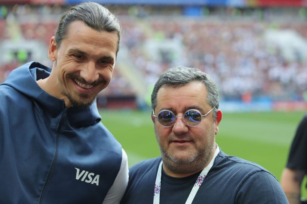 E&rsquo; morto Mino Raiola: procuratore di Ibrahimovic e Donnarumma era molto malato