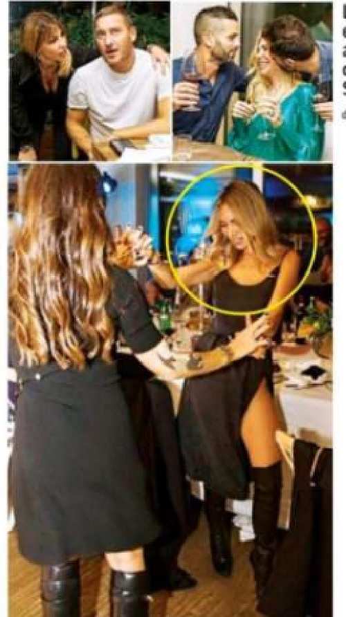 Totti, Ilary e Noemi insieme a cena prima della separazione: le foto