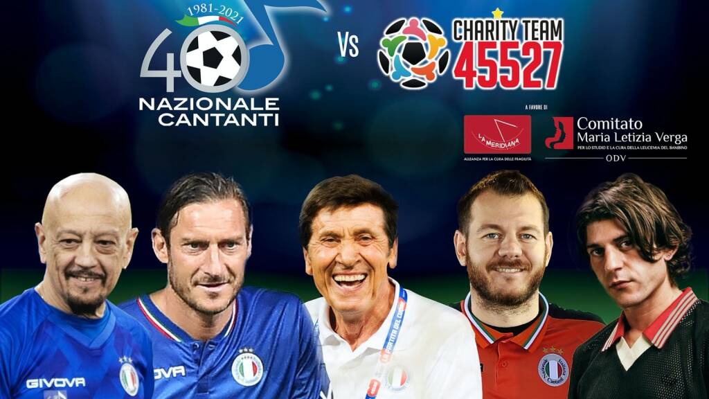 Partita del cuore 2022 Totti e Morandi protagonisti a Monza Partita del cuore 2022 Totti e Morandi protagonisti a Monza