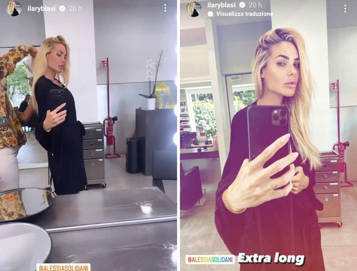 Ilary Blasi cambia look: il nuovo taglio di capelli &egrave; extra…