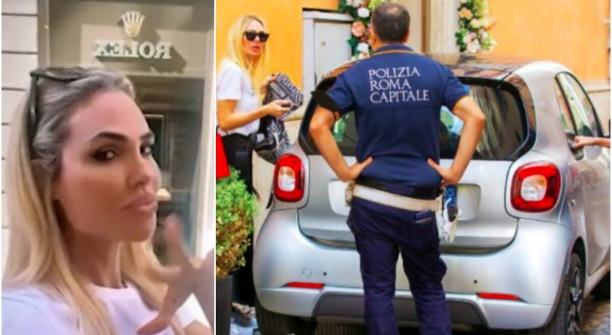 Ilary Blasi: riceve una multa dopo il video dei Rolex