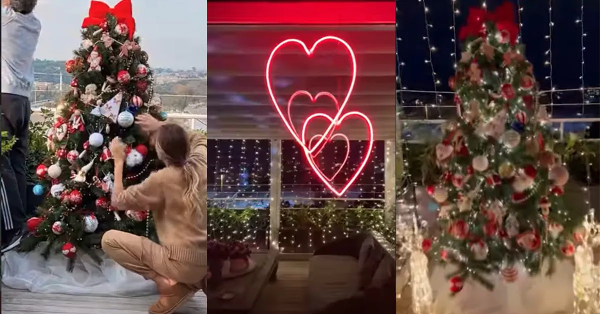 Chiara Ferragni, Belen, Federico Fashion Style: gli alberi di Natale dei Vip