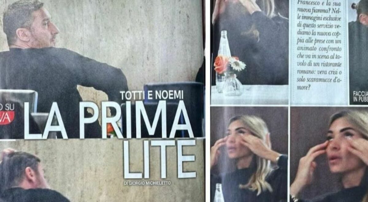 Francesco Totti e Noemi Bocchi lite furiosa? Fan preoccupati