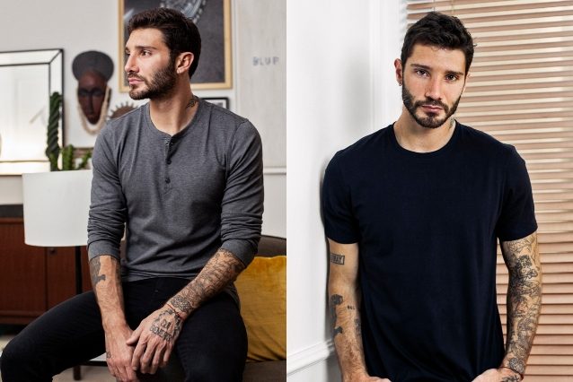Stefano De Martino testimonial di Intimissimi autunno inverno 2018-19 Stefano De Martino testimonial di Intimissimi autunno inverno 2018-19