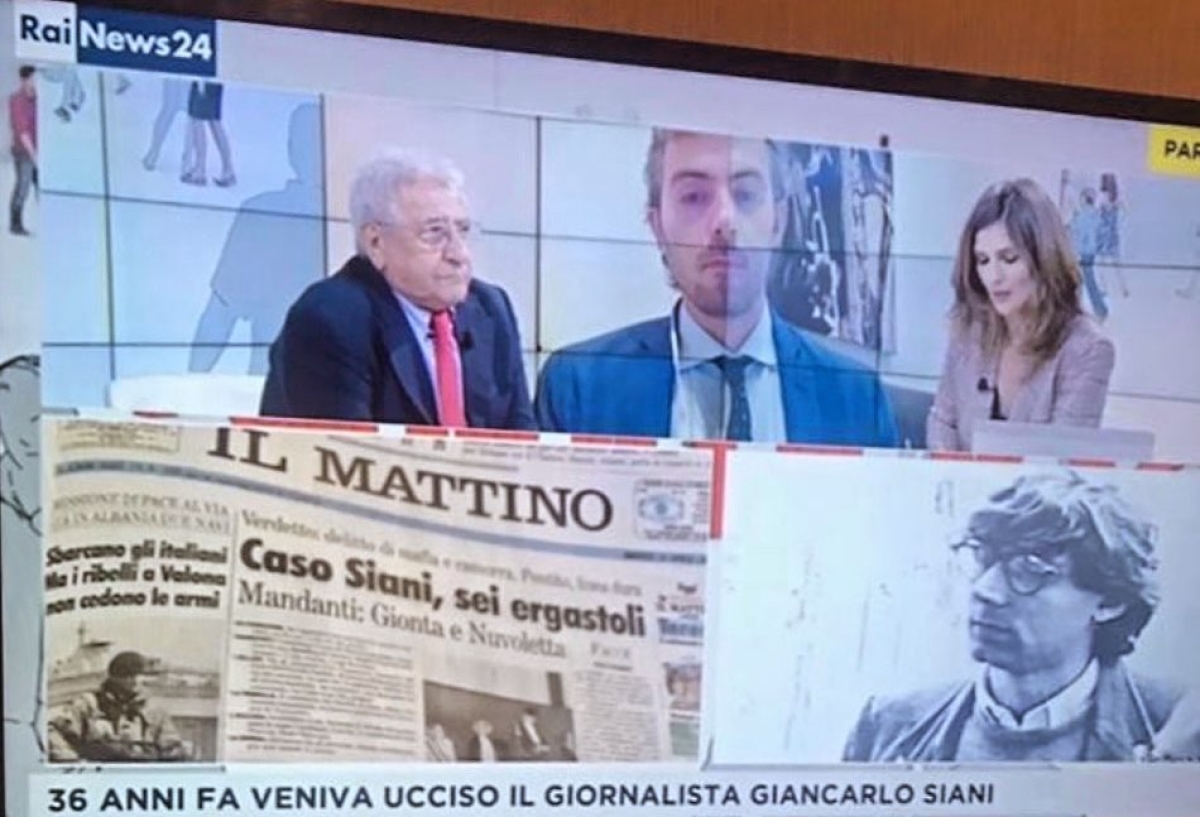 Napoli, studenti applaudono a scena morte Giancarlo Siani in Fort Apache Napoli, studenti applaudono a scena morte Giancarlo Siani in Fort Apache