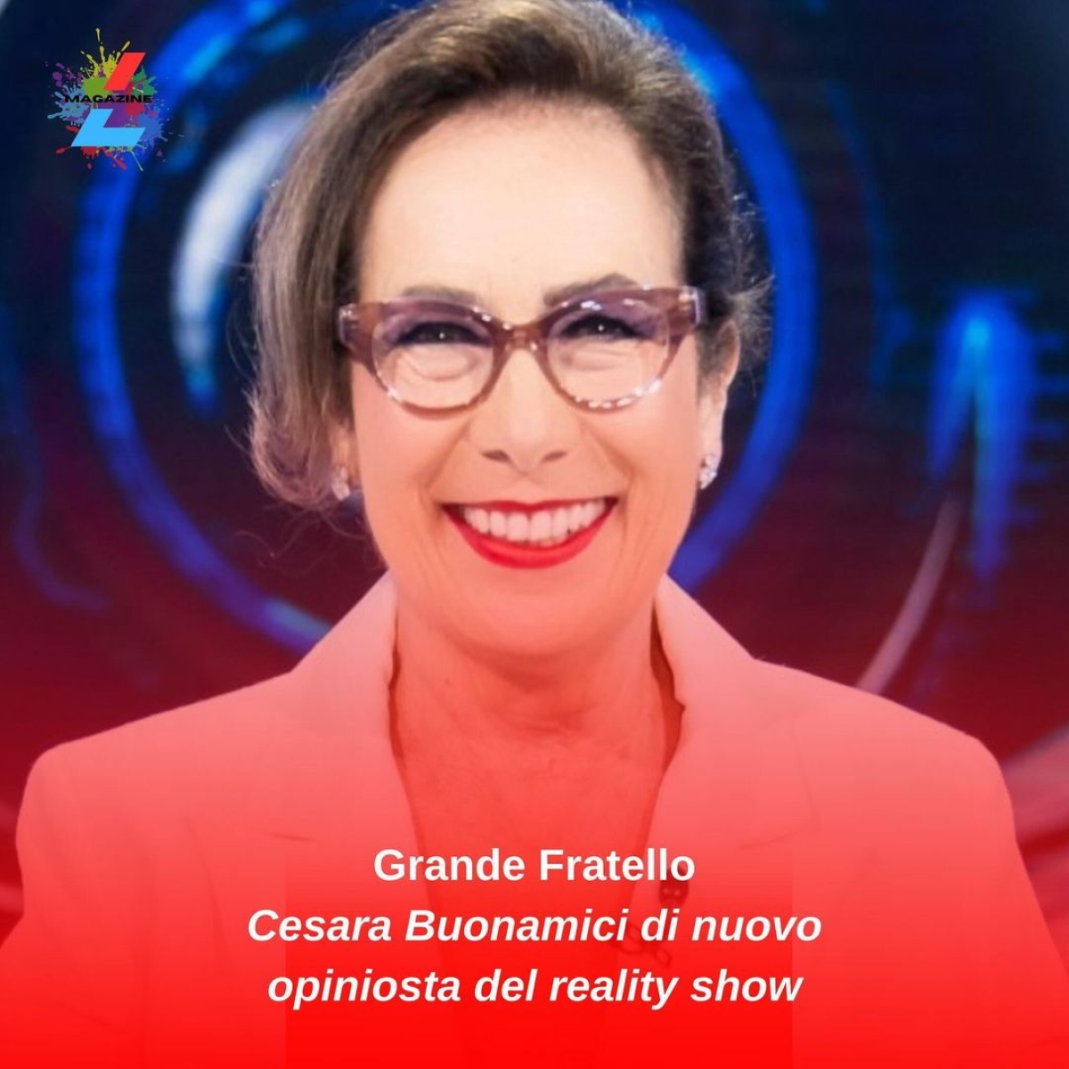 Cesara Buonamici potrebbe essere confermata opinionista del Grande Fratello Cesara Buonamici potrebbe essere confermata opinionista del Grande Fratello