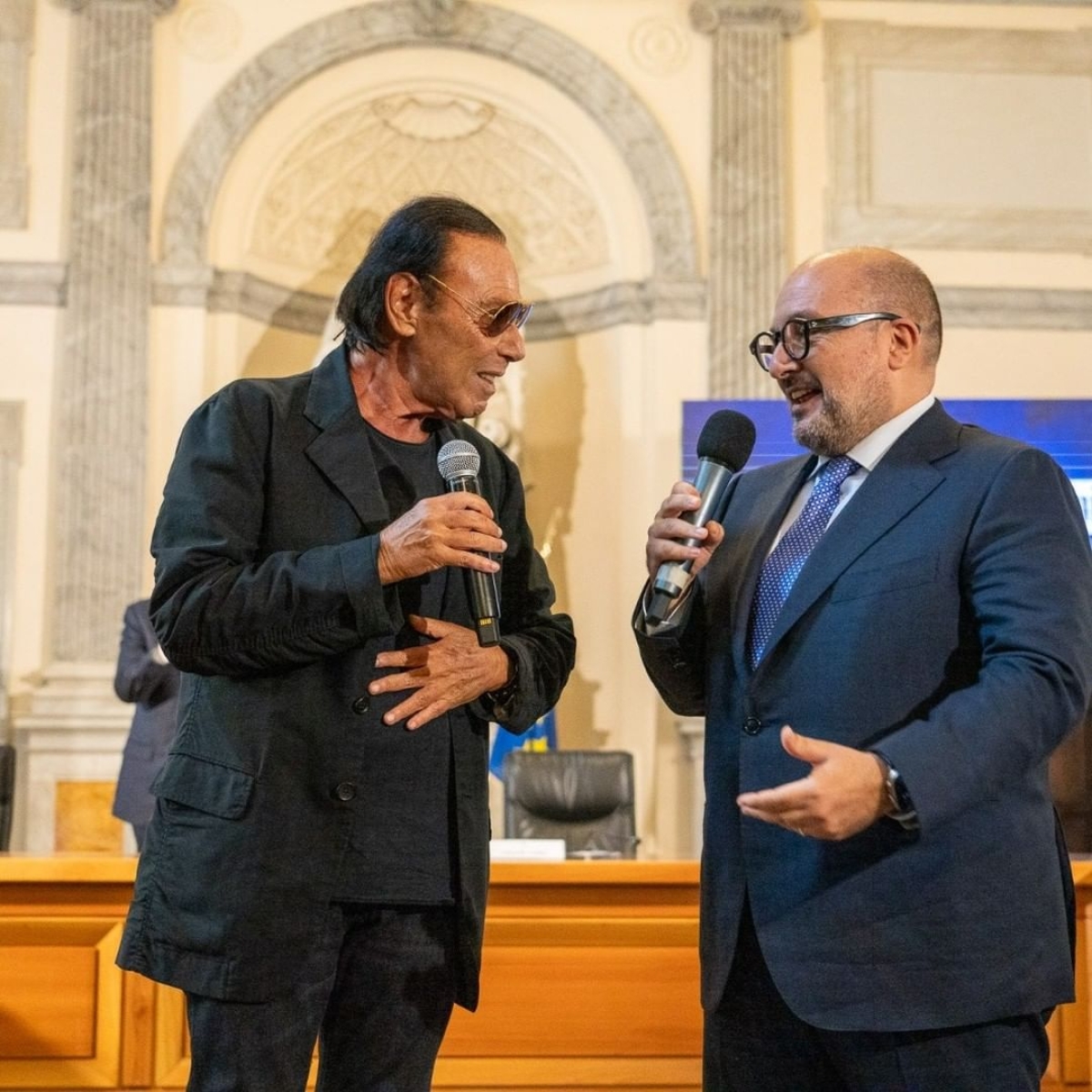Il ministro Sangiuliano all’evento di Antonello Venditti Il ministro Sangiuliano all’evento di Antonello Venditti