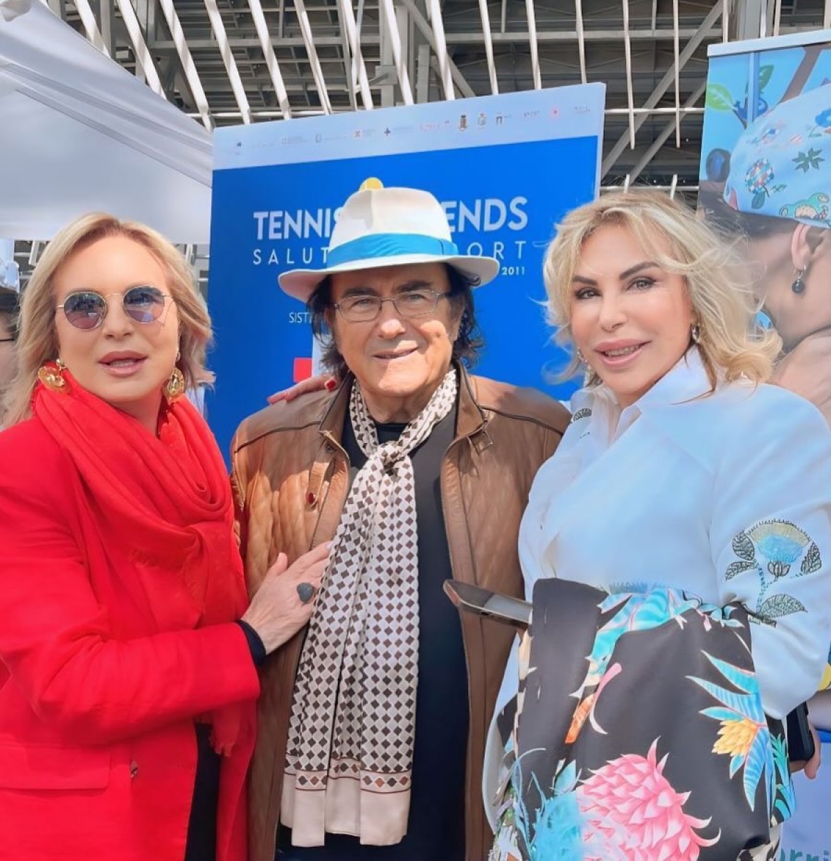 Fernando Parisi fa una dedica musicale ad Albano