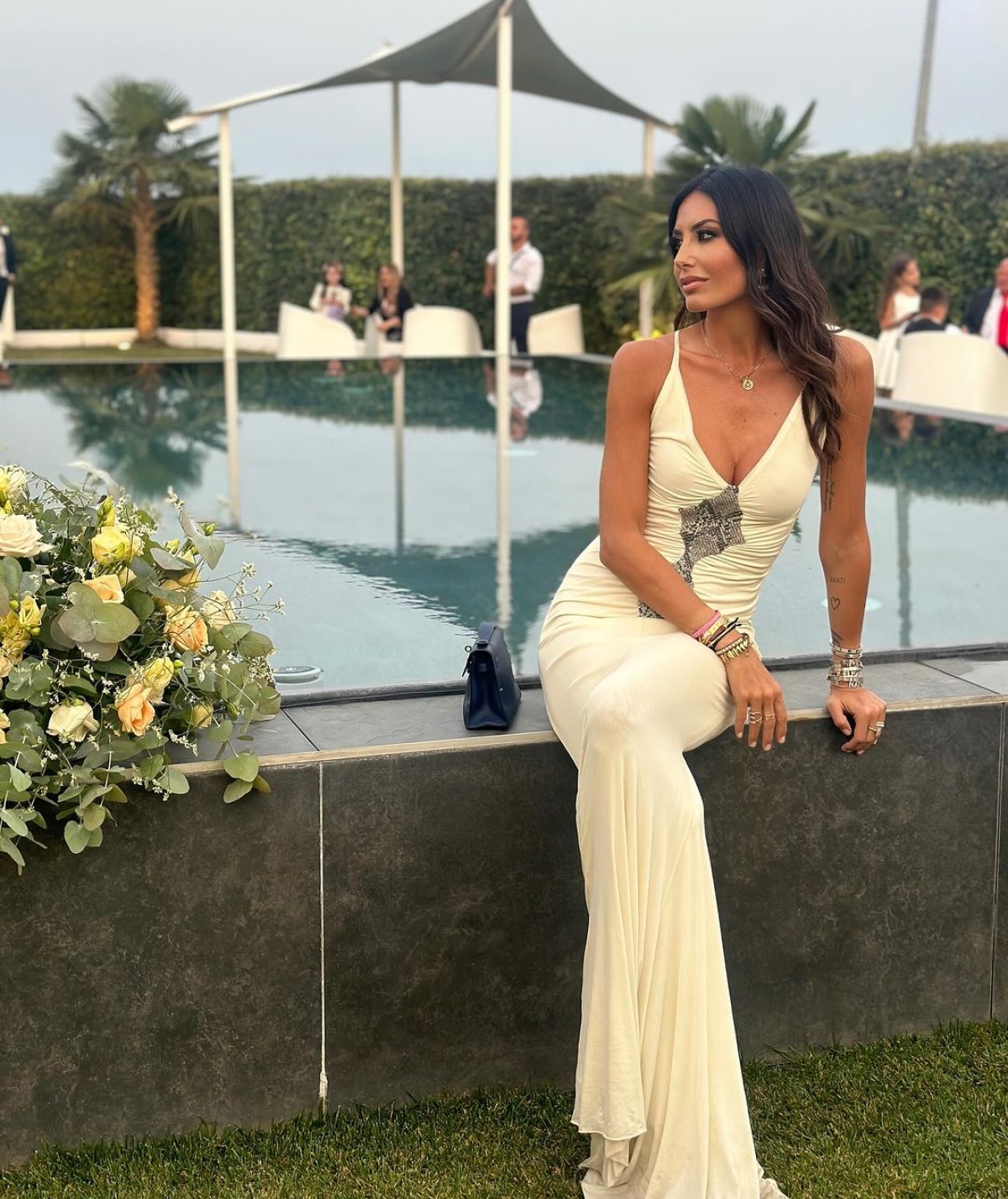 Elisabetta Gregoraci in giro a Montecarlo Elisabetta Gregoraci in giro a Montecarlo