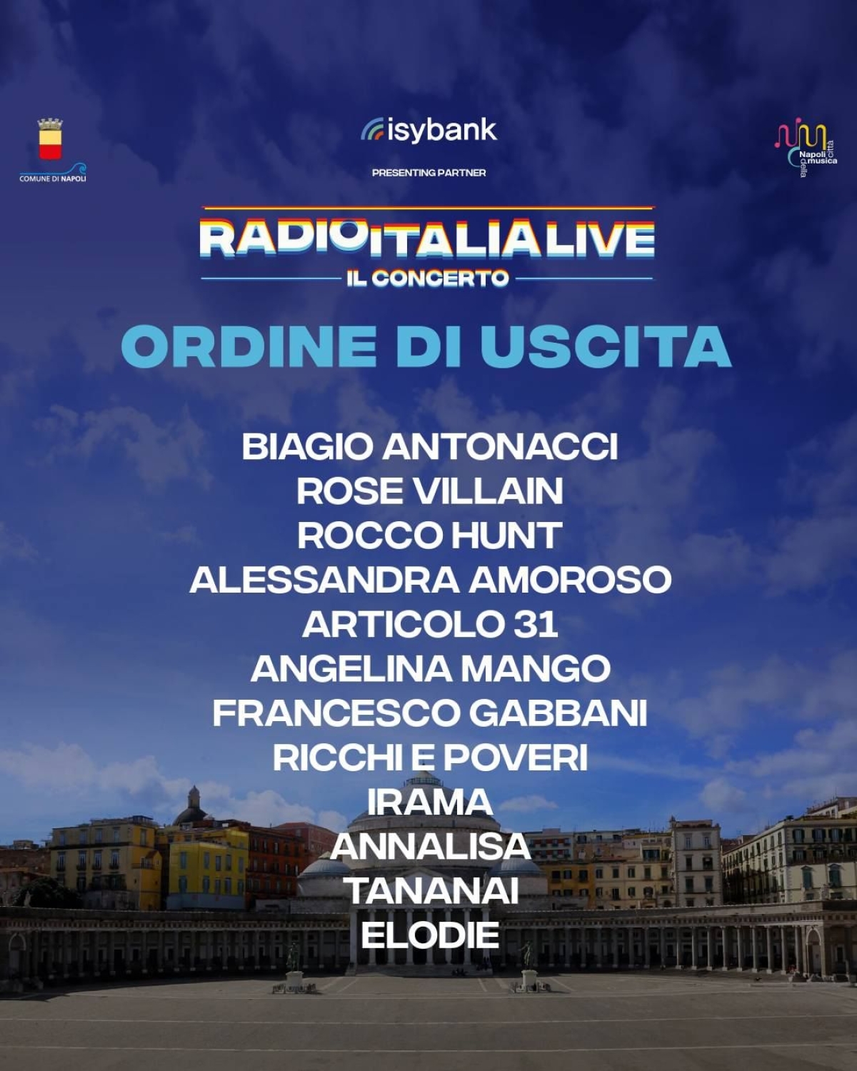 Il concerto di Radio Italia Live a Napoli Il concerto di Radio Italia Live a Napoli