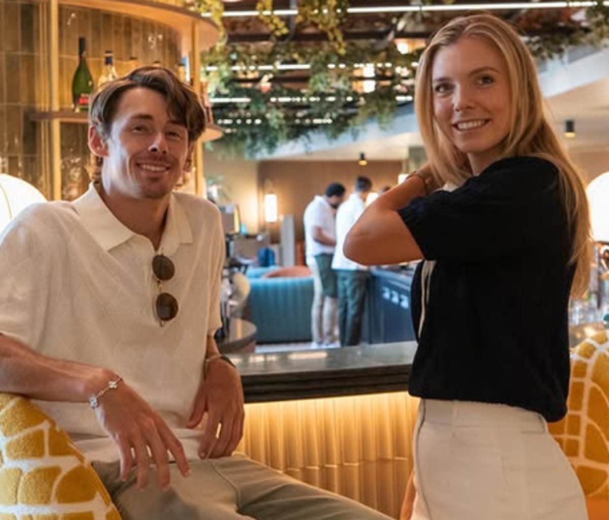 Foto Alex De Minaur e Katie Boulter profilo ufficiale Instagram Foto Alex De Minaur e Katie Boulter profilo ufficiale Instagram