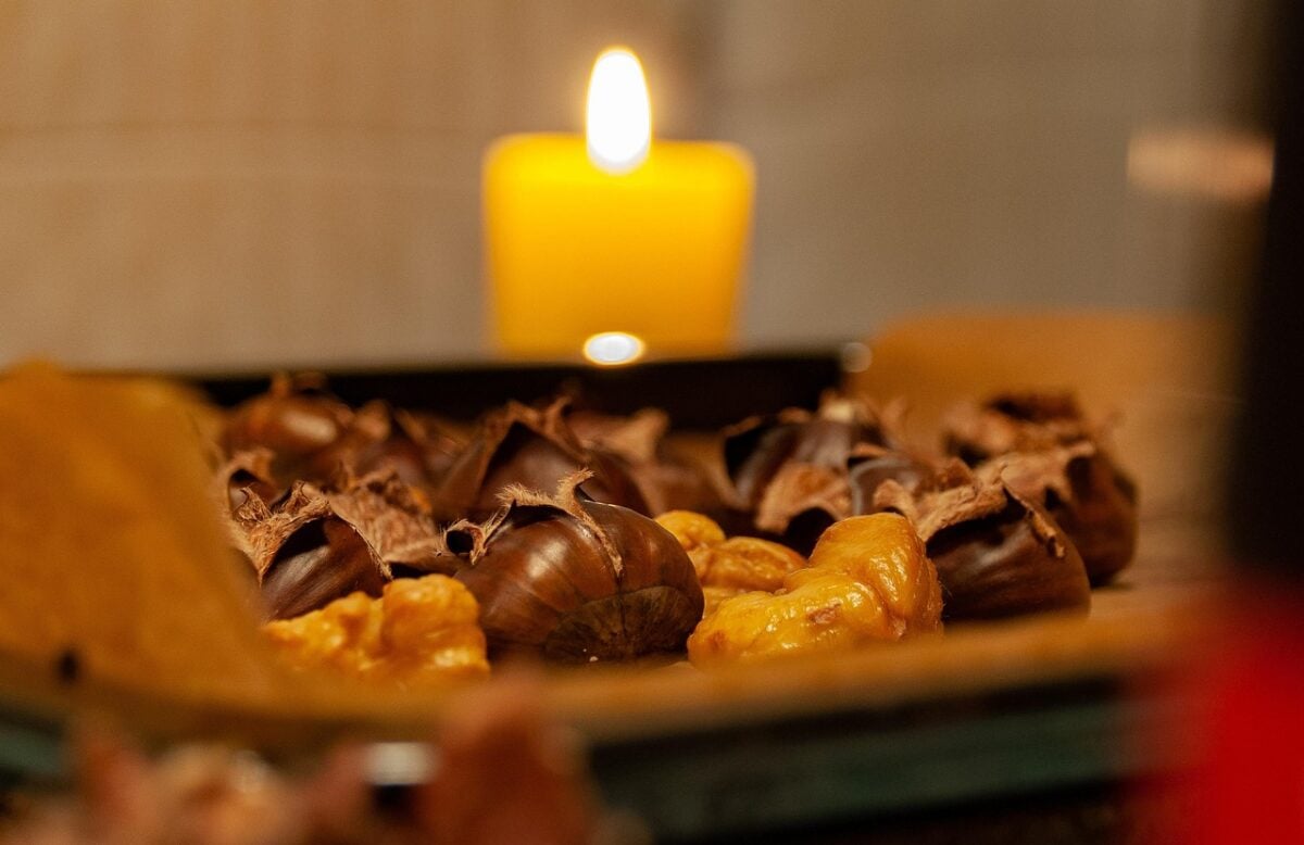 Castagne arrostite Castagne arrostite