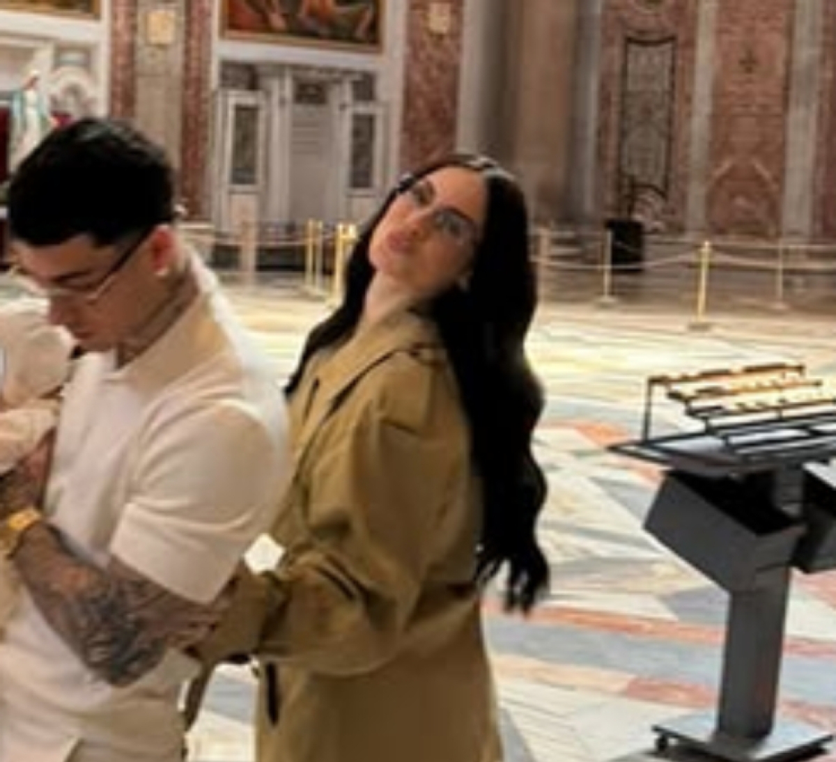 Foto Tony Effe e Giulia De Lellis profilo ufficiale Instagram