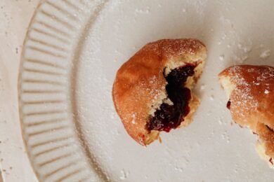 Fagottini con crema di castagne